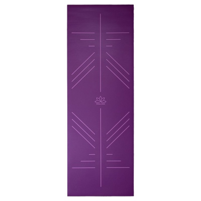 Yoga-Mad SureGrip Eco Alignment Non-Slip Yoga Mat (4mm)